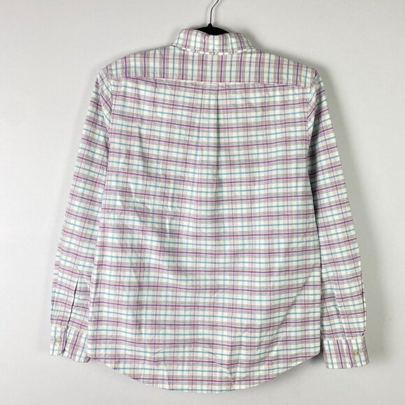 Vineyard Vines Slim Fit Murray Shirt Mens Medium Gray Plaid Long Sleeve Button - Picture 5 of 9